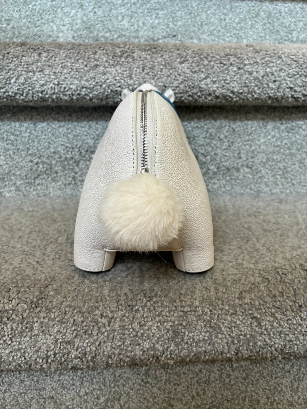Kate spade white polar bear crossbody bag
